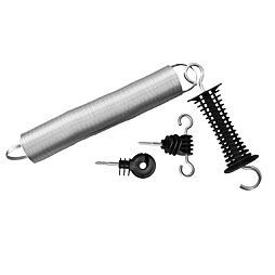 Vchod do ohrady 5m s rukojetí, pružinou a izolátory