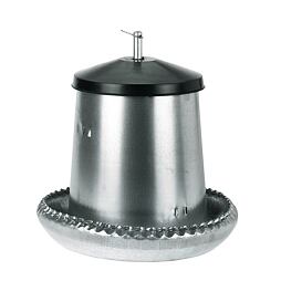 Tubusové krmítko pro kuřata 5kg závěsné pozink.