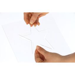 Šablony pro stříhání 3ks/bal