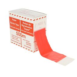 Červeno-bílá signální páska