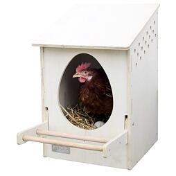 Dřevěné snáškové hnízdo pro slepice