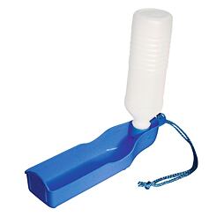 Cestovní láhev na vodu pro psy, modrá