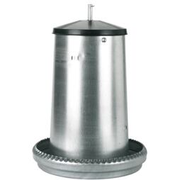 Tubusové krmítko pro kuřata a slepice 18kg závěsné pozink.