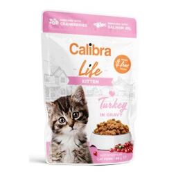 Calibra Cat Life Kitten Turkey in gravy kapsička pro kočky 85g