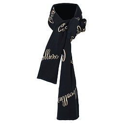 Šála Covalliero A/W 2022, tmavě modrá