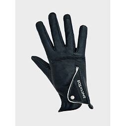 Jezdecké rukavice EQUILINE X-Glove, černá