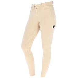 Dámské jezdecké rajtky s gripem Covalliero S/S 2024, smetanová