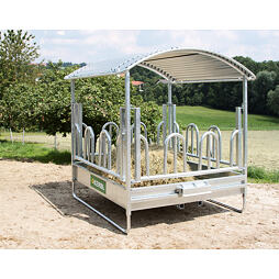 Hranaté příkrmiště pro skot a koně 2,12 x 2,12 x 2,5 m