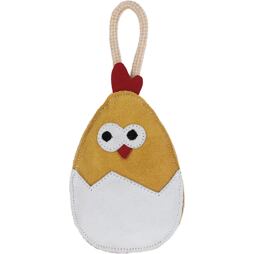 Kožená hračka pro psy Vajíčko