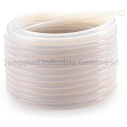 Silikonová mléčná hadice - transparentní, ⌀ 13 x 23 mm - 1m