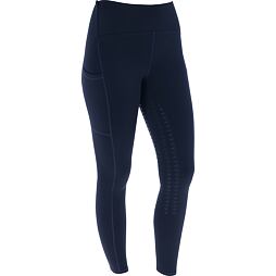 Dětské legíny s gripem Covalliero A/W 2025, tmavě modrá