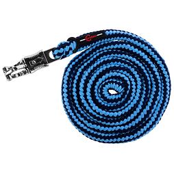 Vodítko Hippo s panic karabinou 200cm, Světle modrá / tmavě modrá