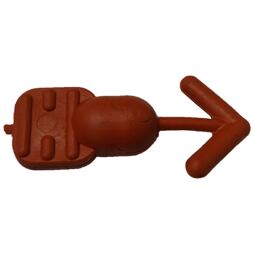 Gumová zátka červená pro napáječky 660295 a 660297