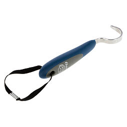 Oster háček na kopyta pro koně, ušlechtilá ocel, Modrá