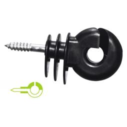 Kruhový izolátor BIG s kovovou výztuhou a vrutem 6 mm