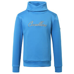 Dětská mikina se stojáčkem Covalliero S/S 2022, modrá