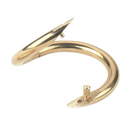 Kruh nosní, otočný, mosaz, O 59mm