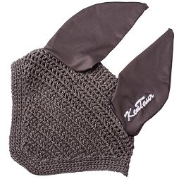 Čabraka na uši KENTAUR s výšivkou, tmavě šedá, vel: Full