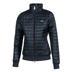 Dámská bunda bomber EQUILINE Octagon Edae, modrá