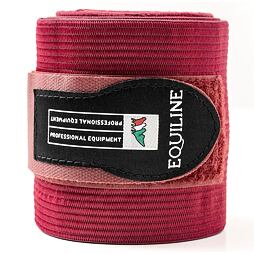 Bandáže EQUILINE Work, vínová