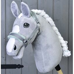 Ohlávka pro hobby horse LarDen s beránkem, mint, vel. S