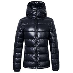 Dámská prošívaná bunda Covalliero A/W 2023, tmavě modrá, L