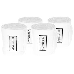 Bandáže Covalliero Fleece  S/S 2025, bílá