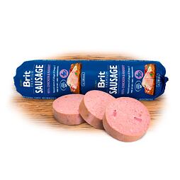 Brit Sausage Chicken & Rabbit  800g