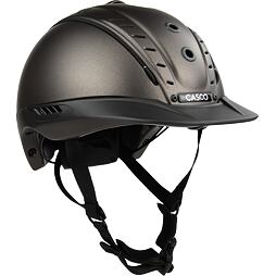 Jezdecká helma CASCO Mistrall-2 Precision, matná hnědá, vel. M