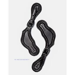 Westernové řemínky na ostruhy Tooled, dámské