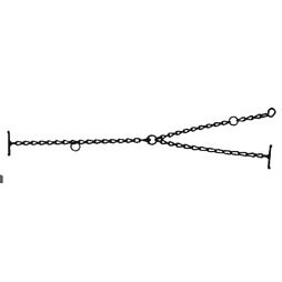 Vazák řetězový 6 mm jednoduchý