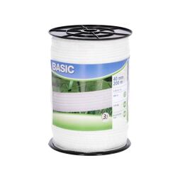Ohradníková páska BASIC 40mm 200m bílá