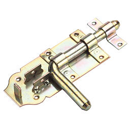 Dveřní zástrčka stájová se záklopkou proti otevření, závitový uzávěr