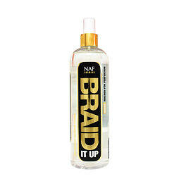 Sprej NAF Braid it up pro jednoduché zaplétání hřívy či ocasu, 500 ml