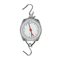 Závěsná váha s ciferníkem do 5 kg, dělení po 20g