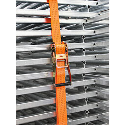 Upínací popruh 15m/5cm, tažná síla 4000kg, oranžový