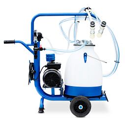 Mobilní dojící zařízení pro ovce s vozíkem a vývěvou 170 l/min