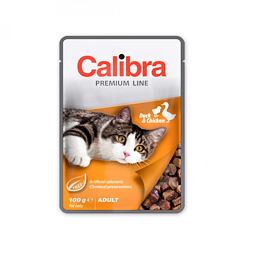 Calibra Adult Duck&Chicken kapsička pro kočky 100g (EXP. 11/2025