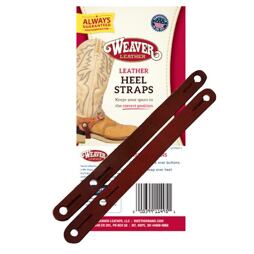 Kožené přidržovcí pásky na ostruhy Weaver Leather, 1 pár