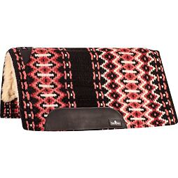Westernová deka pod sedlo Classic Equine SensorFlex Wool 32x34, černá