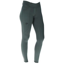 Dámské jezdecké legíny s gripem Covalliero A/W 2023, nefritově zelená