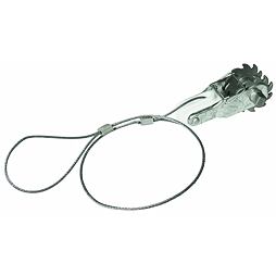 Napínák drátu pro elektrické ohradníky s rohatkou a drátem