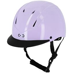 Dětská jezdecká helma RIDING WORLD Lila