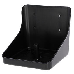 Plastový držák na liz do 15kg, černý