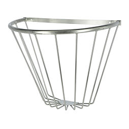 Jesle na seno pro koně, pozink. půlkruhové 80x43x67cm