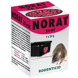 NORAT 25 ZRNÍ 7x20 g