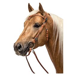 Uzdečka westernová LproWest Black Rose