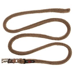 Vodítko Covalliero ClassicSoft, panic, cappuccino, 200 cm