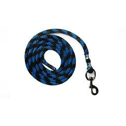 Vodítko KENTAUR kulaté, černá/modrá
