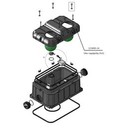ND Horní víko pro napáječku DUO